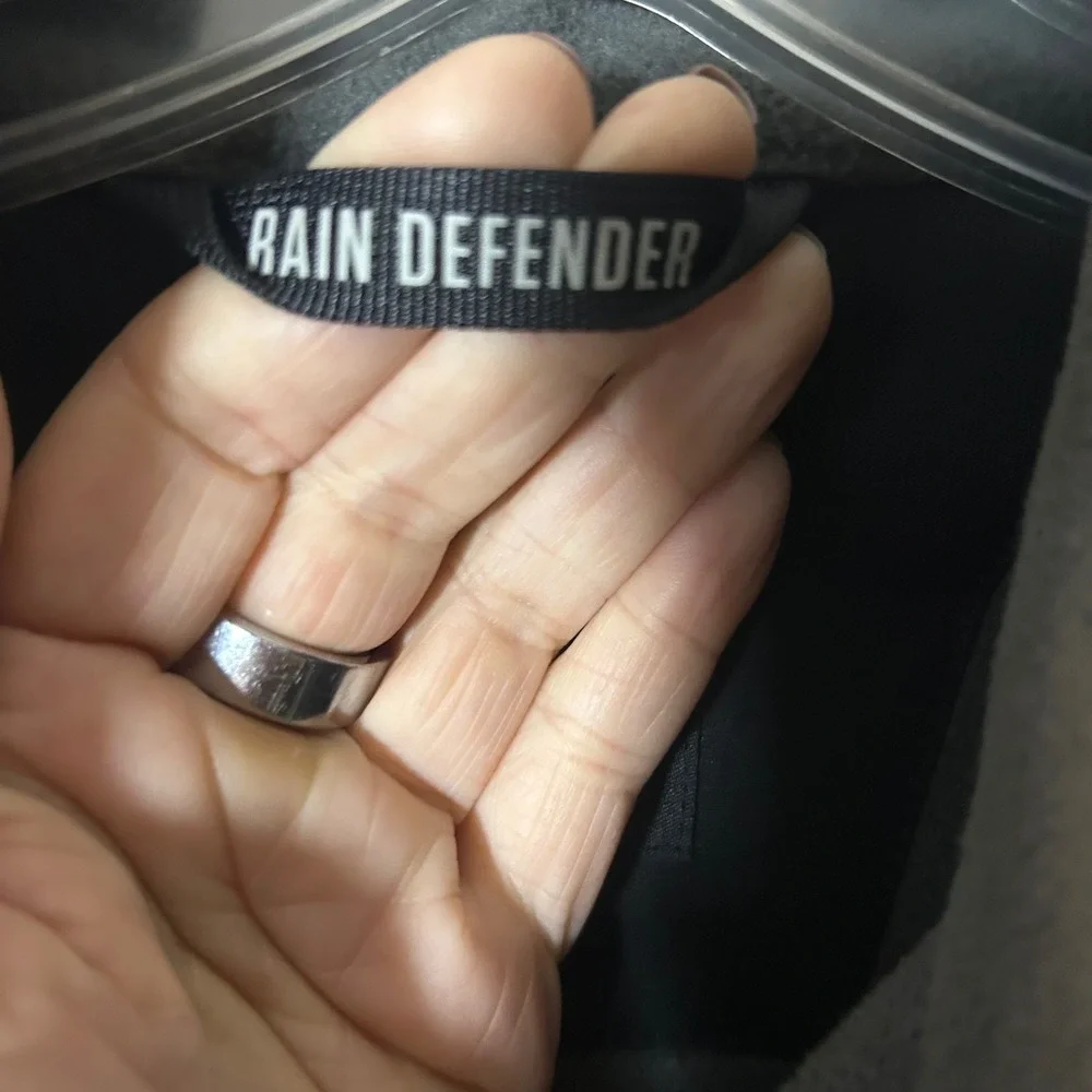 Carhartt Men'S amsc logo Black Soft Shell Jacket Rel Fit Size S Rain‎ Defender